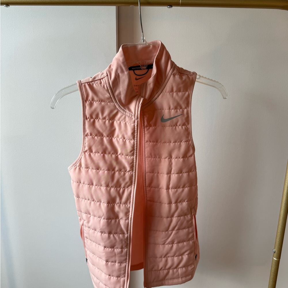 Nike Therma-Fit Light Pink Running Vest